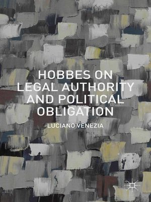 cover image of Hobbes on Legal Authority and Political Obligation